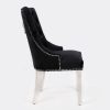 Majestic Black Velvet Dining Chair 5