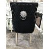 Majestic Black Velvet Dining Chair 6