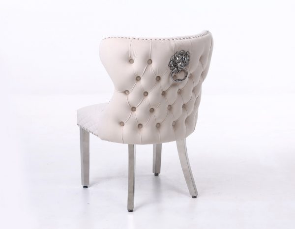 Valentino Mink Velvet Dining Chair