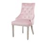 Majestic Pink Velvet Dining Chair