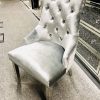 Majestic High Quality Silver Dining Chair 3