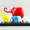 Multi Colour Elephant Family
