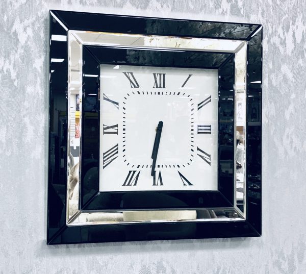 London Black Wall Clock