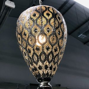 Metal Hanging Lamp Large