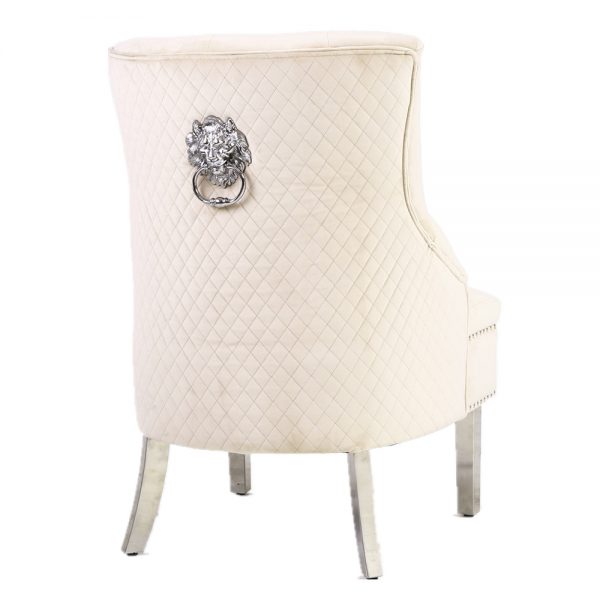 Majestic Mink Wing Chair